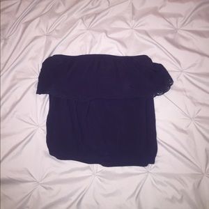 Navy tube top